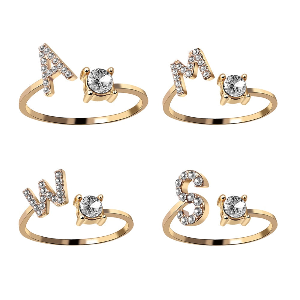 Letter Crown Ring™